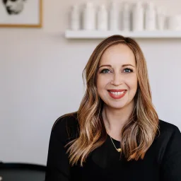 Hayley, owner of Edit hair studio in Hamilton